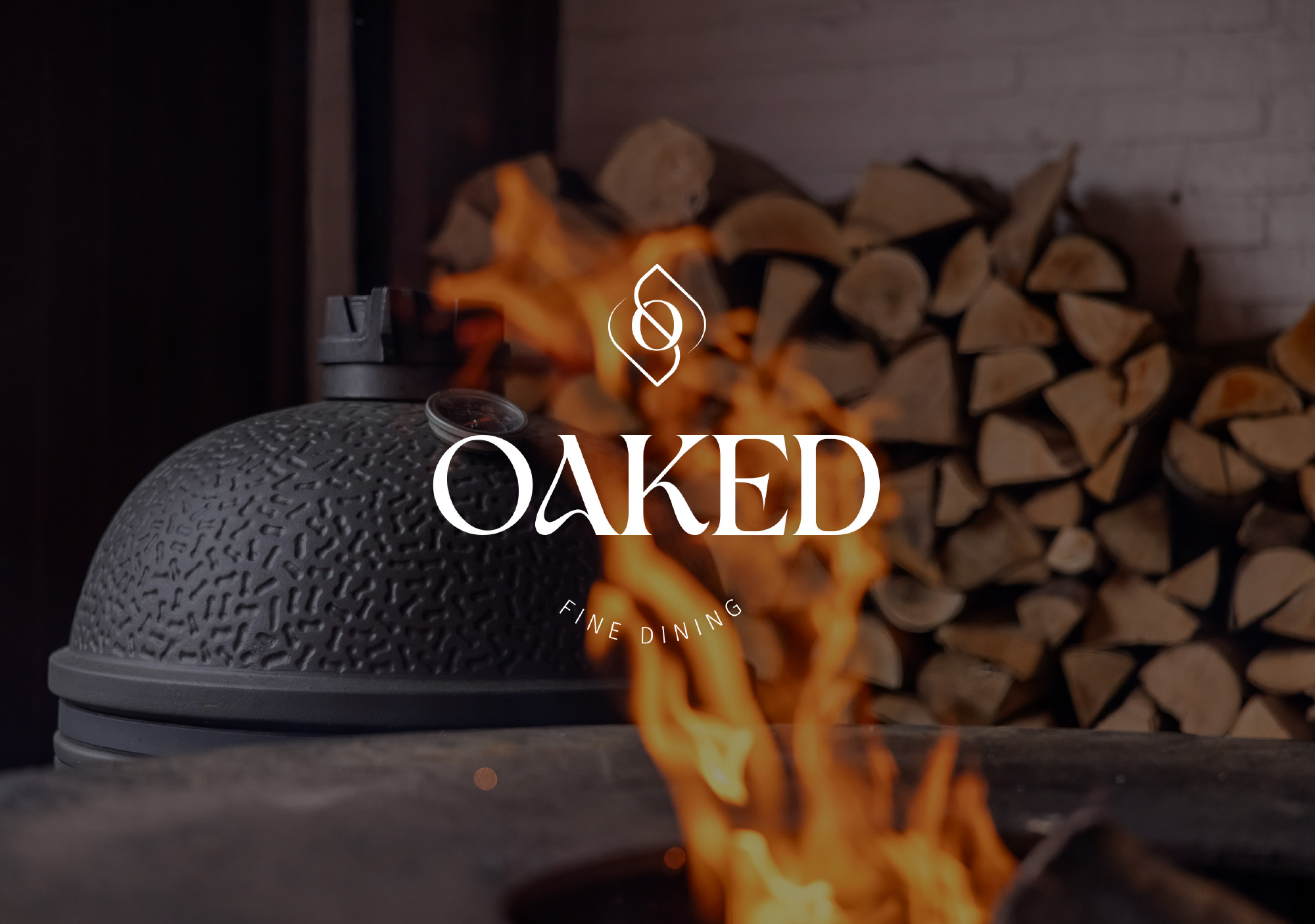 01 Logo ontwerp Restaurant Oaked Meeuwen