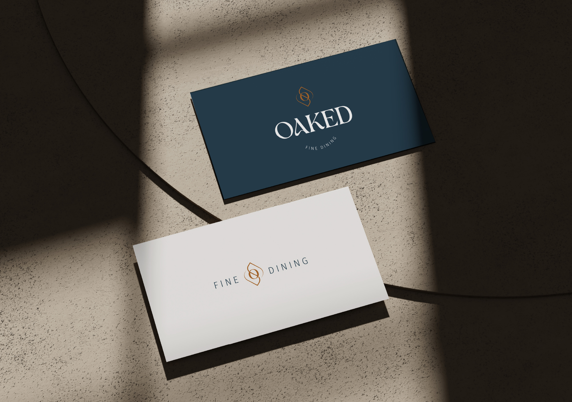 02 Naamkaartjes ontwerp Restaurant Oaked Meeuwen