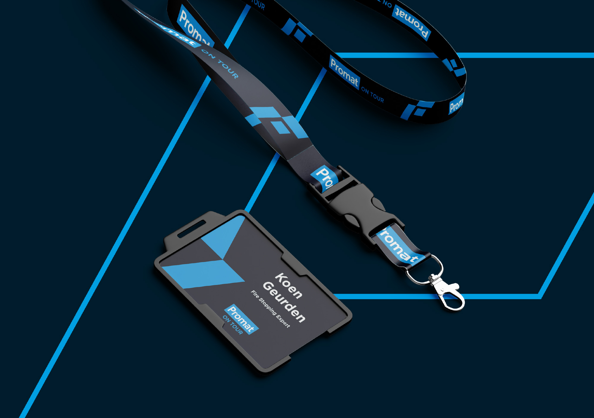 11 Promat lanyard Design Firestopping Roadshow